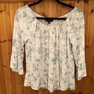 Printed Sanctuary Blouse Size Small